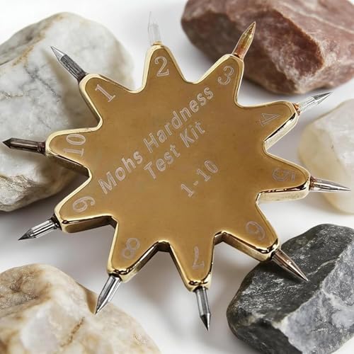 Testeur de rayures portable 1-10 Mohs pour identifier les diamants