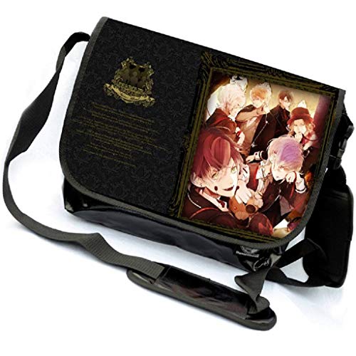 GO2COSY Anime Messenger Bag Handbag Cross-body Tote Bag Student Bag Shoulder Bag for Diabolik Lovers Cosplay