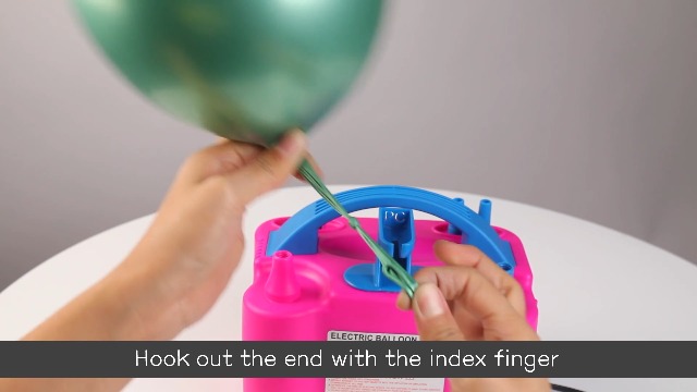 Electric Air Balloon Pump and Balloon Tying Tool In One