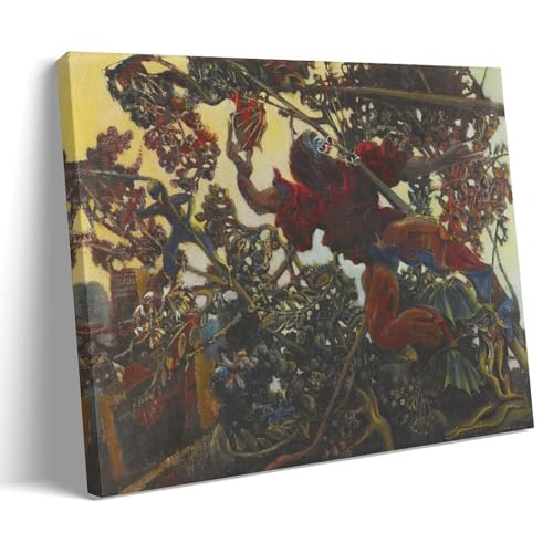 Max Ernst The Joy of Life1 impression toile fine texture haute définition 40 x 60