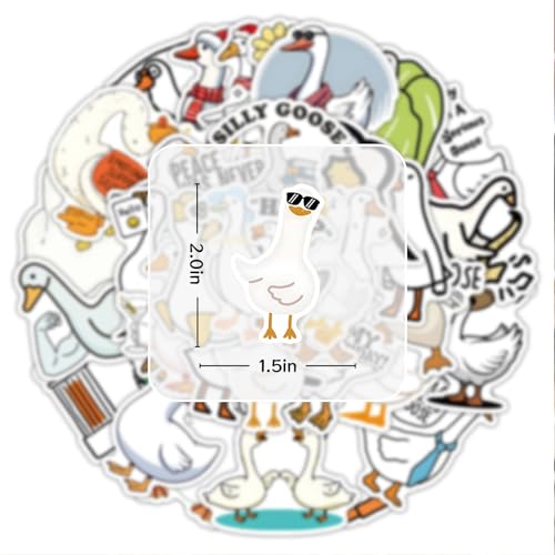 Stickers oie rigolote pour masquer les rayures de vos objets - 3