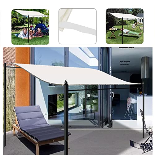 Voile d'ombrage imperméable et résistant pour toit de terrasse