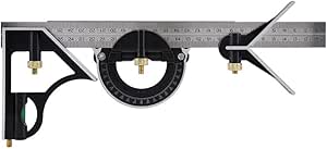 300mm Combination Square Set,Multi-functional Right Angle Ruler ...