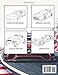 Race Cars Coloring Book for Kids and Adults: 45 Coloring Pages for a Creative Break with Race Cars from Around the World, from Classic Masterpieces to Modern Racers