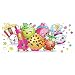 RoomMates RMK3155GM Shopkins Pals Peel and Stick Giant Wall Graphic