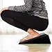 StrongTek XL Foam Yoga Wedge Blocks, Black, Set of 2, 16.5° Incline, 13