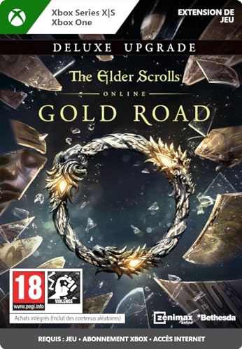 Jeu Elder Scrolls Online Gold Road Xbox Series soirée gaming RPG Deluxe