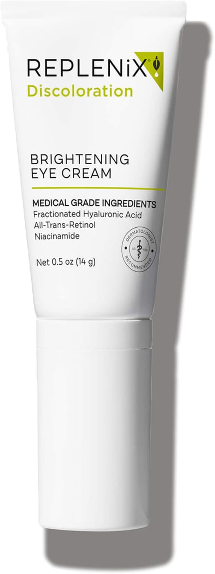 All-trans-Retinol Enriched Eye Cream with Retinol, Hyaluronic Acid, and Antioxidants, for Fine Lines and Dark Circles, 0.5 Oz