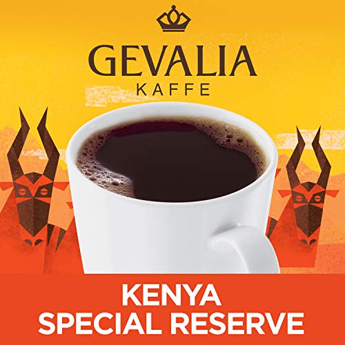 Gevalia Special Reserve Mild Roast Fine Ground Coffee Kenya 10 Ounce & Special Reserve Guatemala Coarse Medium Roast Ground Coffee (10 Oz Bag) #TOP3