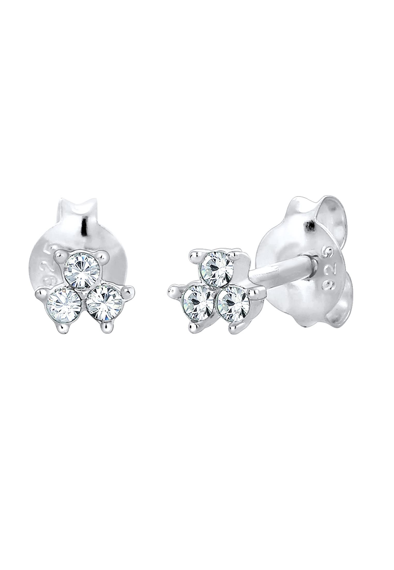 Elli Earrings Elli Earrings Filigree Geo Classic Crystals 925 Sterling Silver