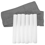 GARVALON Paraspifferi Isolante Acustico per Casa Oxford, Blocco Antipolvere e Antivento Regolabile 80-93 Cm, Pannello Fonoassorbente per Porte Camera da Letto e Soggiorno