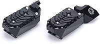 Vista 8 de Estriberas doradas para motocicleta, estriberas ajustables de aluminio con resorte integrado, accesorios de motocicleta para BMW R1250GS ADV
