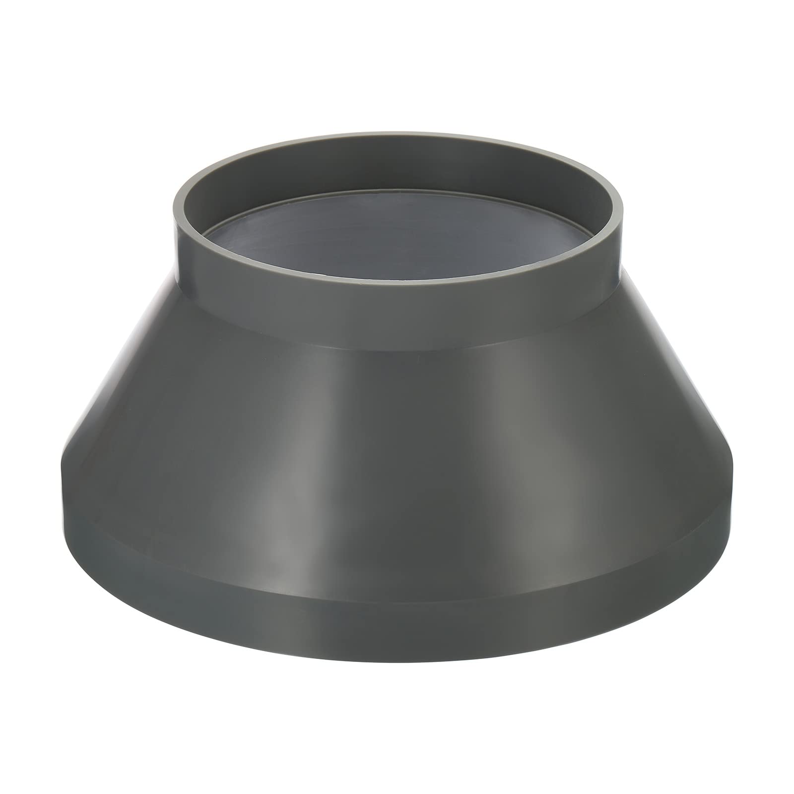PATIKIL Raccord réducteur de conduit de 25,4 cm à 15,2 cm, tube de ventilation résistant au feu pour système de ventilation, gris