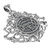 925 Sterling Silver Seal Sigil of Goetia Belial Lesser Key of Solomon Pendant Amulet Jewelry