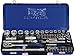 PROJAHN 4131 1/4 Plus 1/2-Inch Xi-On Socket Set - Blue (54-Piece)