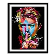 【Full Diamond】: Beads cover the entire screen, making the screen more shiny 【Design】: DIY painting kit with round diamond design, making your painting process easier and faster [Advantages]: The high-transparency printed oil canvas has a uniform text...