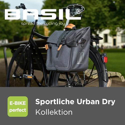 Basil Bolsa Trasera Urban Dry Shopper Impermeable - 5