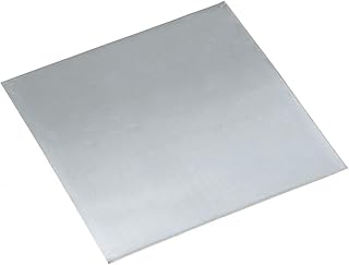 Bclla Zkenshan-Copper Sheet 1Pcs Zinc Plate 99.9% Pure 100mmx100mmx0.2mm Zinc Zn Sheet Plate for Science Lab Accessories, High Purity and Durable