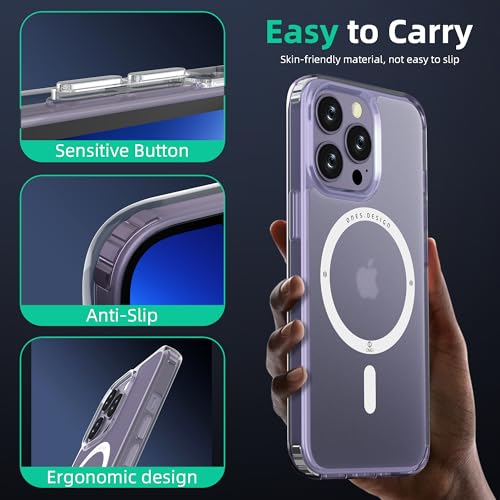 Coque iPhone 14 Pro transparente résistant aux chutes et jaunissement - 7