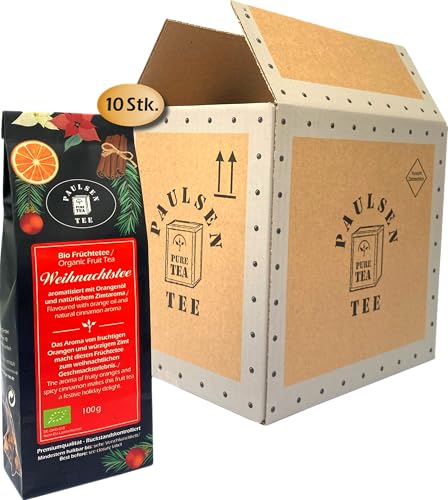Bio Weihnachtstee, Früchtetee, 10 x 100g