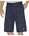 Dickies Mens 13 Inch Relaxed Fit Multi-Pocket Work Shorts, Dark Navy, 34 US