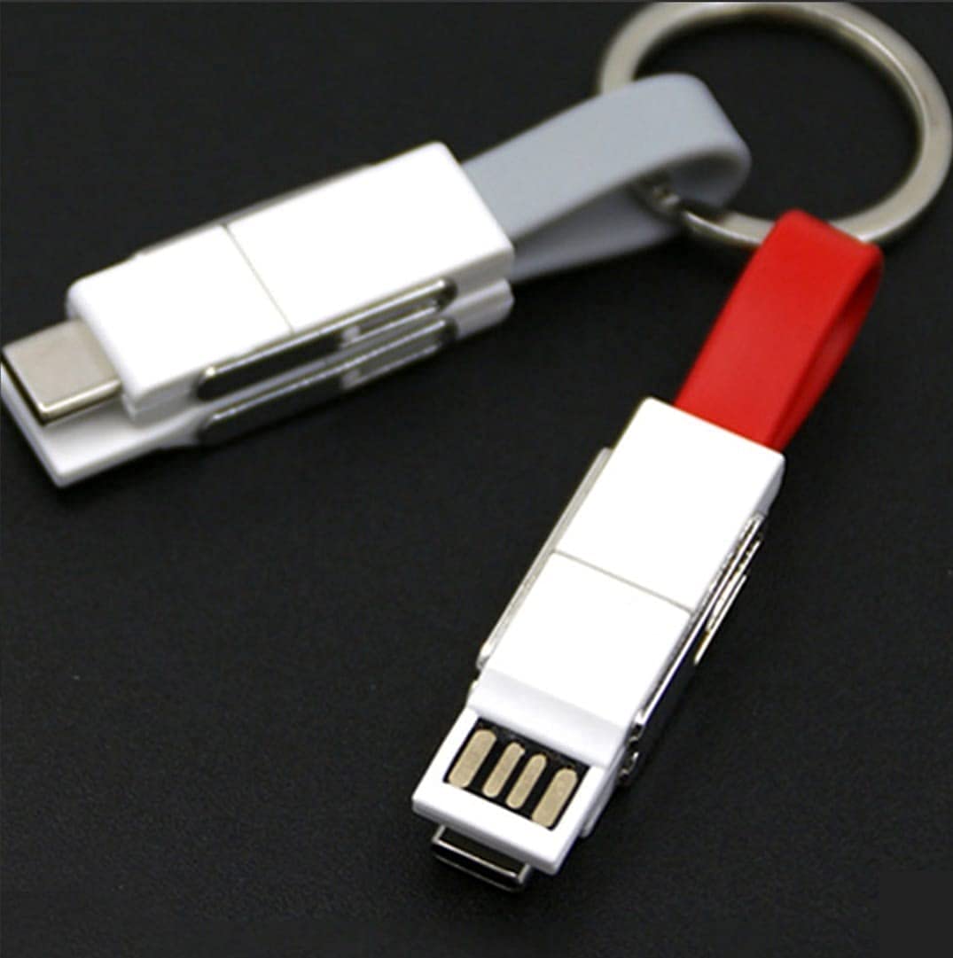 Fronix 4-IN-1 PD Nylon Braided + Aluminum alloy Superfast Charging Data Cable, 480Mbps Data Sync, Strong & Durable 13cm Long USB Cable for Type C and IOS Suitable for pocket use like keyring, Grey (B0992D3DQ8) Amazon Price History, Amazon Price Tracker