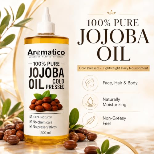 Aromatico Jojoba Oil 200ml - Image 3