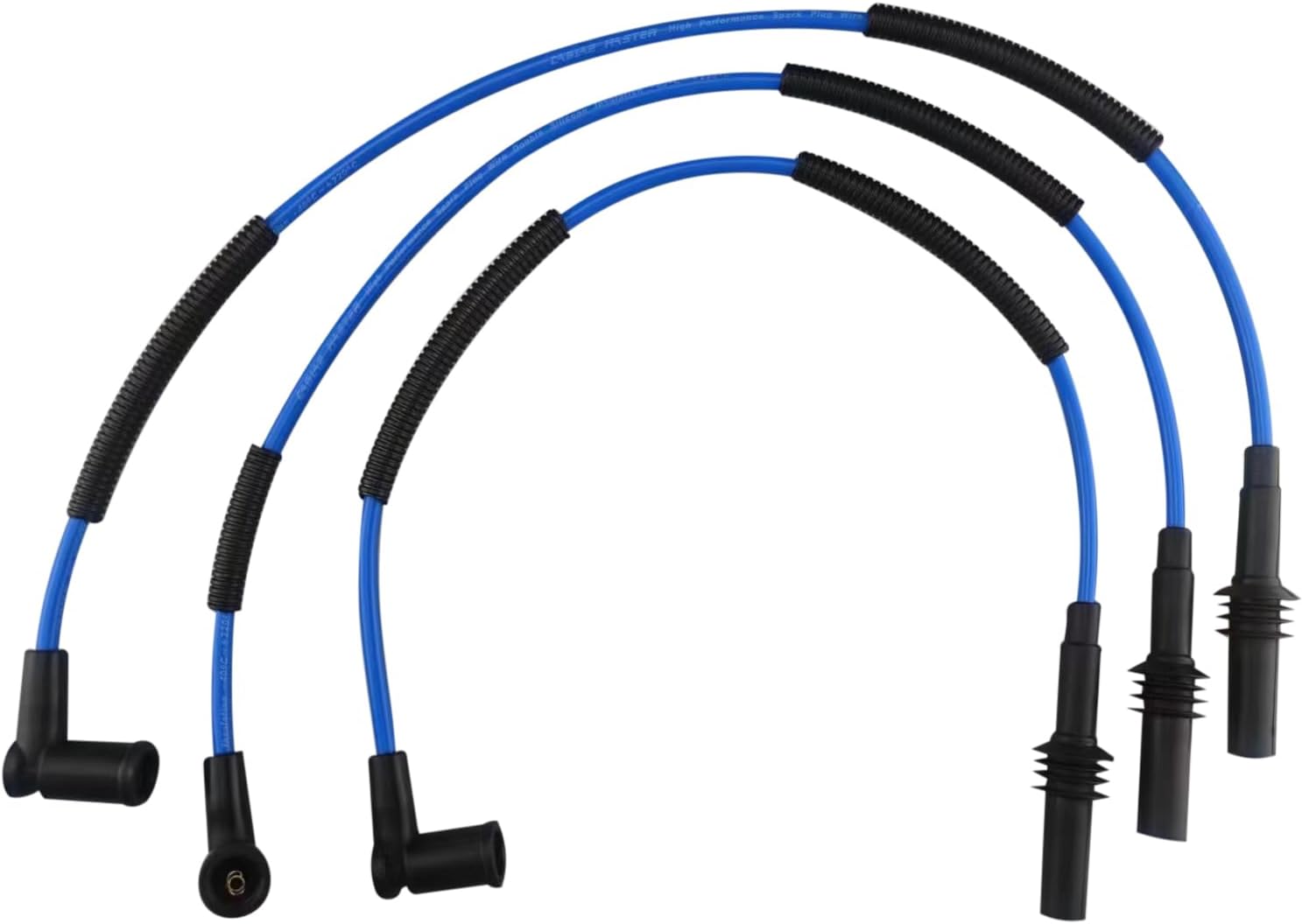 Cable Master High Performance Spark Plug Wires Compatible with Dodge Dakota Durango Nitro Ram 1500 Jeep Commander Grand Cherokee Liberty Compatible with Mitsubishi Raider V6 3.7L 2009-2012