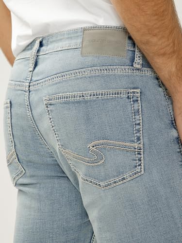 Image of Silver Jeans Co. Mens Jace Slim Fit Bootcut Jeans