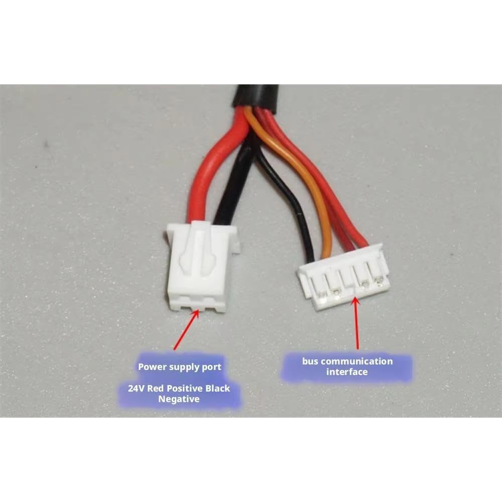 Accesorios Bus Servo Motor sin escobillas Controlador incorporado Codificador 24V Unidad de alta precisión