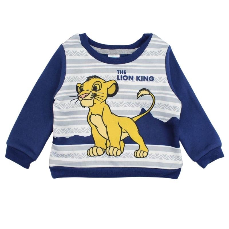 Disney - Jogging bébé garçon imprimé Le Roi Lion Bleu