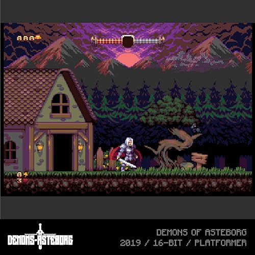 Jeu vidéo Evercade Demons of Asteborg & Astebros Cartouche n° 36 16 bits Plateforme - vue 9