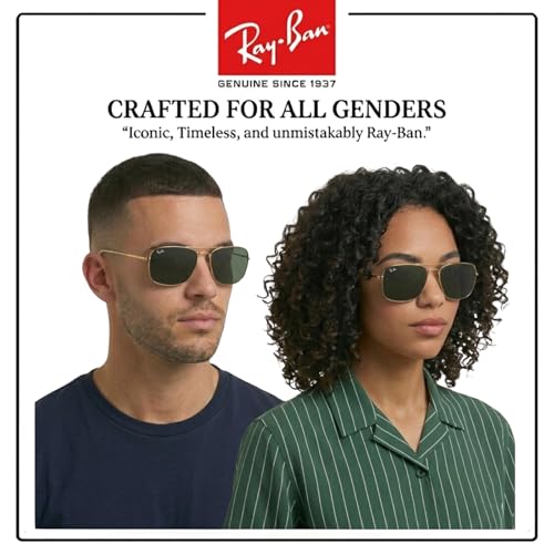 Image of Ray-Ban RB3136 CARAVAN Square Shaped Sunglasses for Men & Women with Official RAYBAN Eyewear Kit
