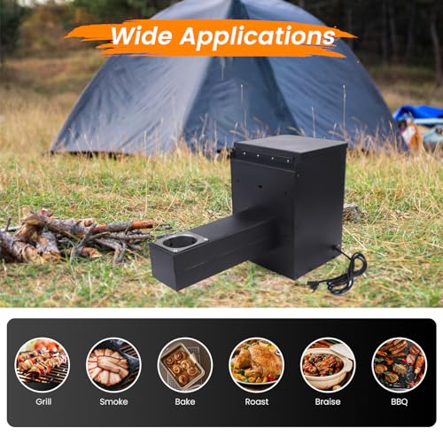 Rustyvioum DIGITAL TEMPERATURE CONTROLLER Vertical Pellet Smoker Conversion Kit thumb #4