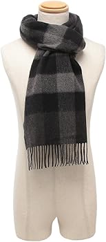 Amazon.co.jp: [BURBERRY] [バーバリー] マフラー グレー メンズ