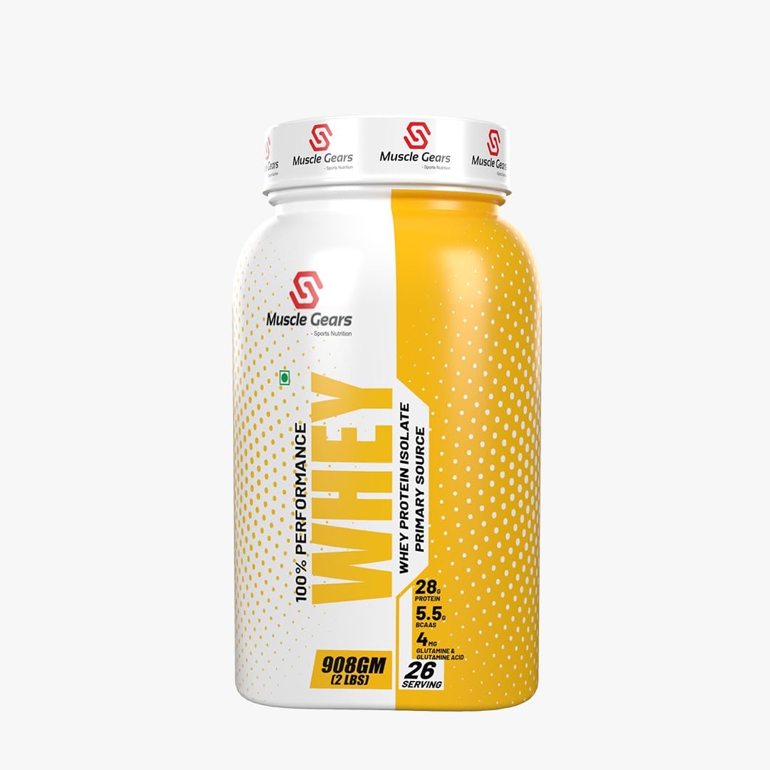 Muscle Gears 100% Performance Whey Protein | Ultimate Fuel for Your Fitness Journey with Premium Nutrition – Available in Delicious Flavors (1Kg, Belgium Chocolate)-image-11