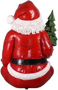 Amazon | 巨大な座る サンタクロース（等身大フィギュア
