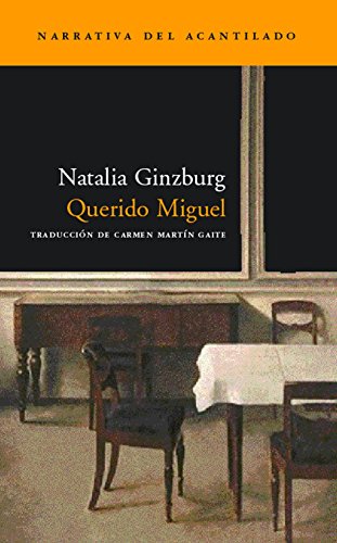 Querido Miguel (Narrativa Del Acantilado/ Cliff... [Spanish] 8496136094 Book Cover