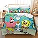 EA-SDN Juego de Ropa de Cama de 3 Piezas, diseño de Bob...