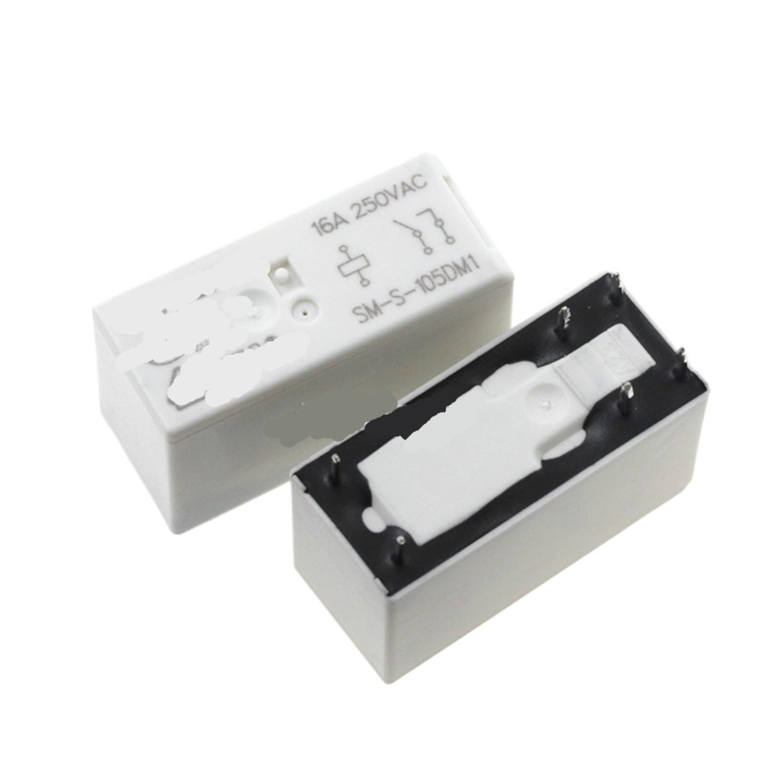 Relais SM-S-105DM1 2 pièces 6 pieds 16A250VAC 115F pour platines électroniques