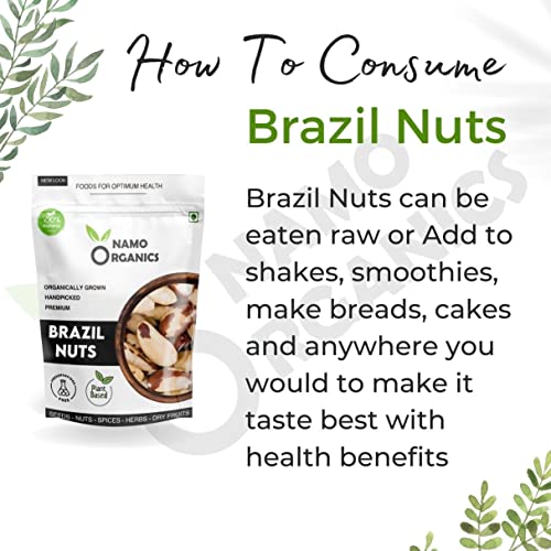 Image of Namo Organics - Brazil Nuts - 250 gm