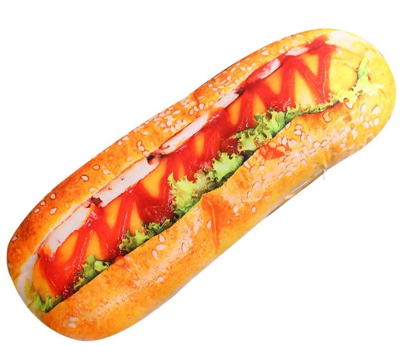 Amazon.co.jp: 【dokidoki】ホットドック クッション 座布団 抱き枕