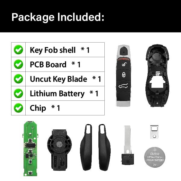 Amazon.com: Car Key Fob Remote Keyless Entry Control KR55WK50138