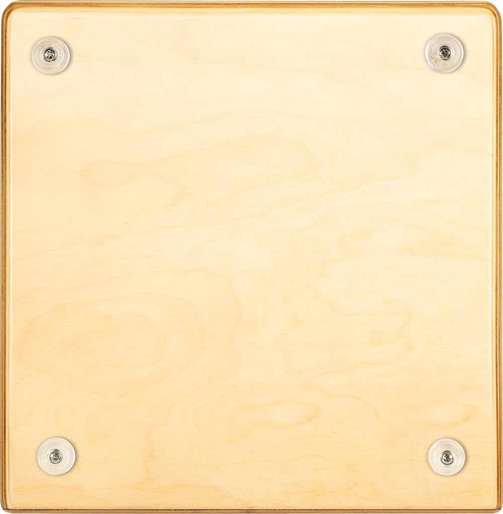 Meinl Percussion Woodcraft Professional Cajon, Natur (WCP100MH) | mit Snare und tiefem Bass Sound, Birke und Mahagoni