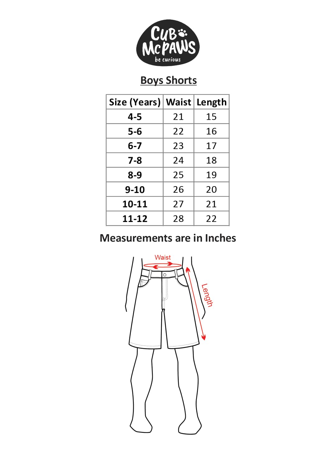 Cub McPaws - Pantalones cortos de mezcla de algodón para niños de 4 años, elegantes pantalones cortos grises, 4 años a 5 años