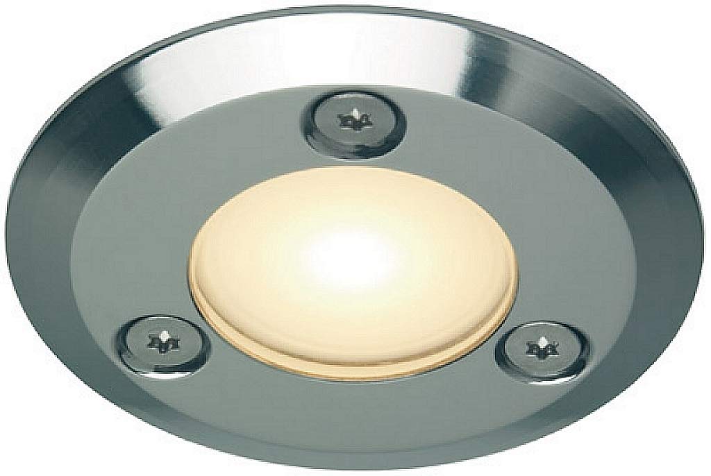 Prebit Emden-Small LED Courtesy Light, Polished Stainless Warm White, IP67, 10-30VDC (ILPB23013111)