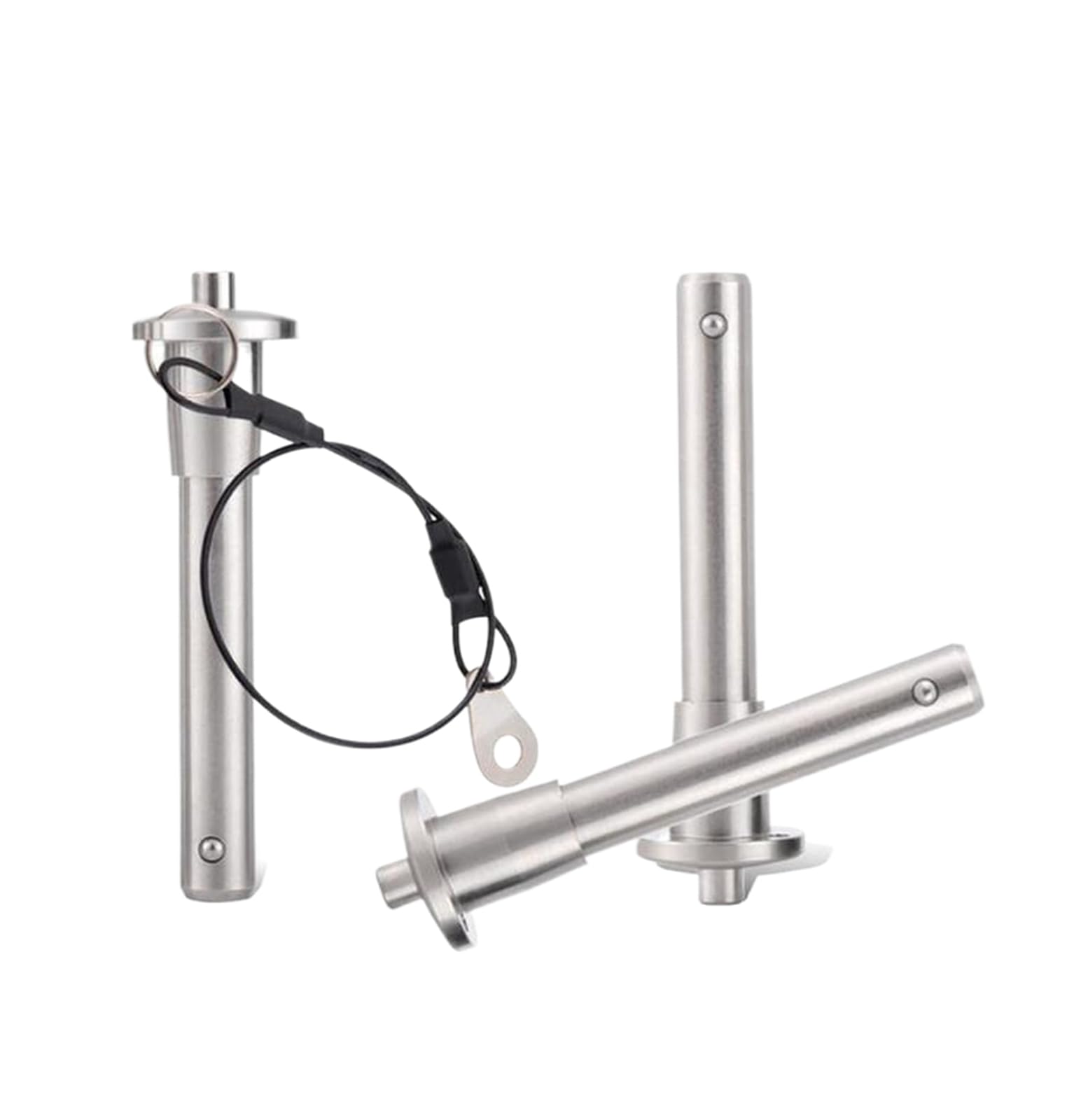 Goupille à dégagement rapide 16x75mm en acier inoxydable avec anneau de traction