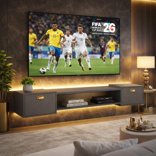 Rack Suspenso Home Moderno Nincho Bancada Com Gav 1,80cm 75''