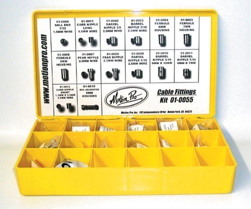 Motion Pro Cable Fitting Shop Kit assortiment complet d'embouts durables