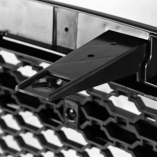 Front Hood Bumper Grill Grille In Black Made For 13-17 2013 2014 205 2016 2017 Dodge Ram 1500